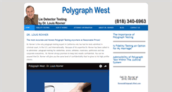 Desktop Screenshot of polygraph-west.com