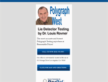 Tablet Screenshot of polygraph-west.com